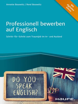 cover image of Professionell bewerben auf Englisch